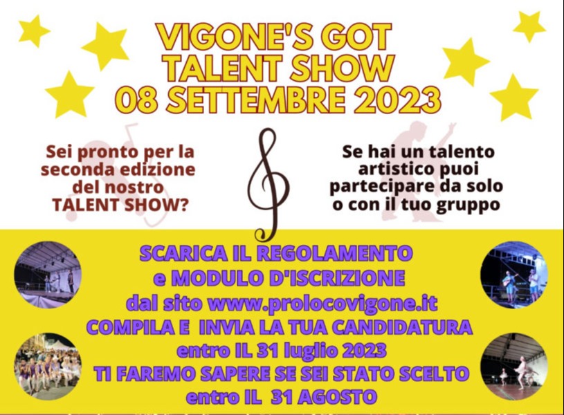 Vigone's got talent 2023