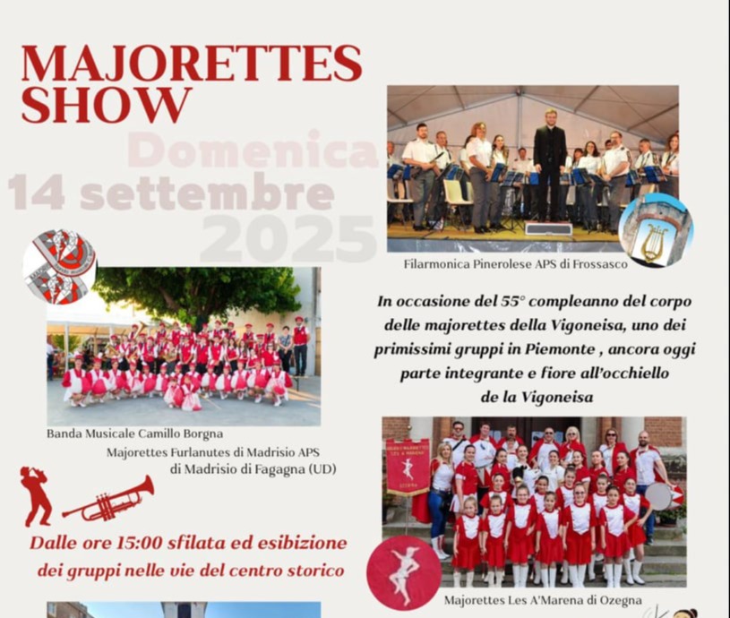 Majorettes show