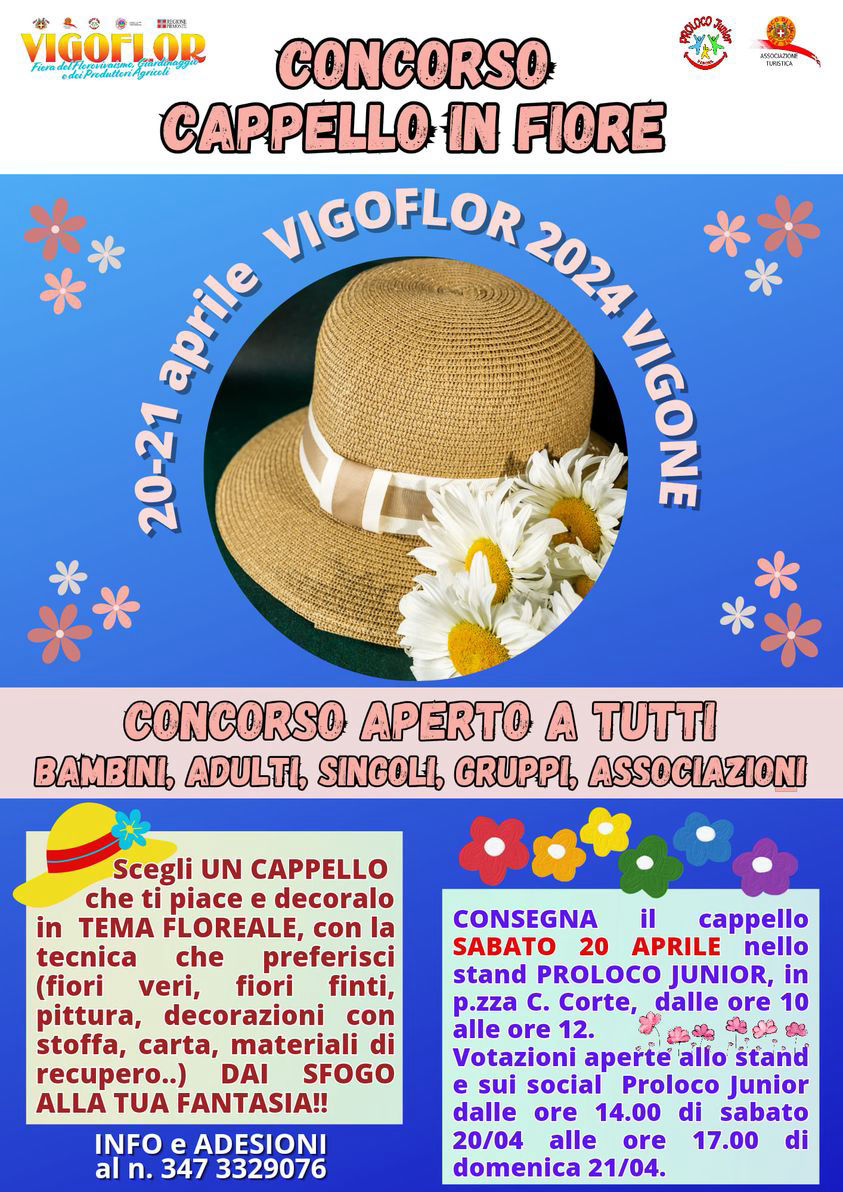 Concorso cappello in fiore 2024