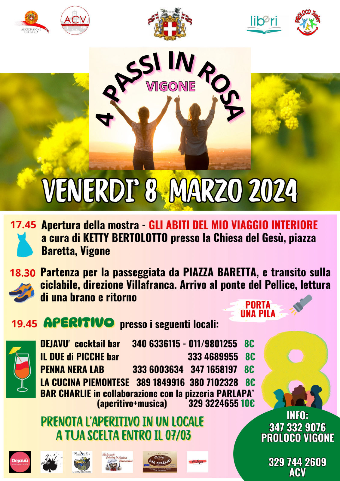 4 passi in rosa
