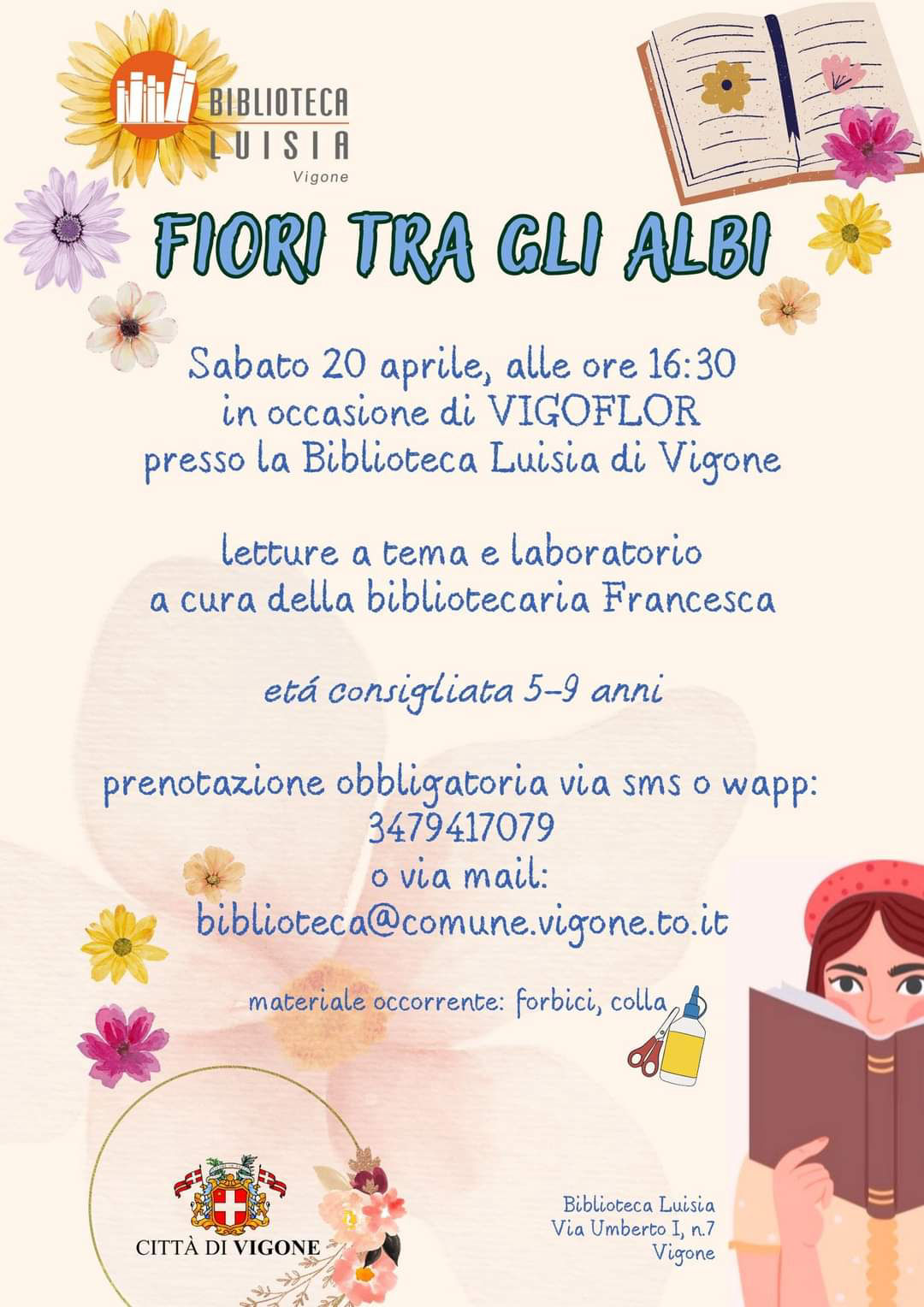 Fiori tra gli albi 2024